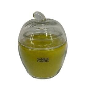 Yankee Candle Granny Smith Glass Apple Shape Glass with Lid